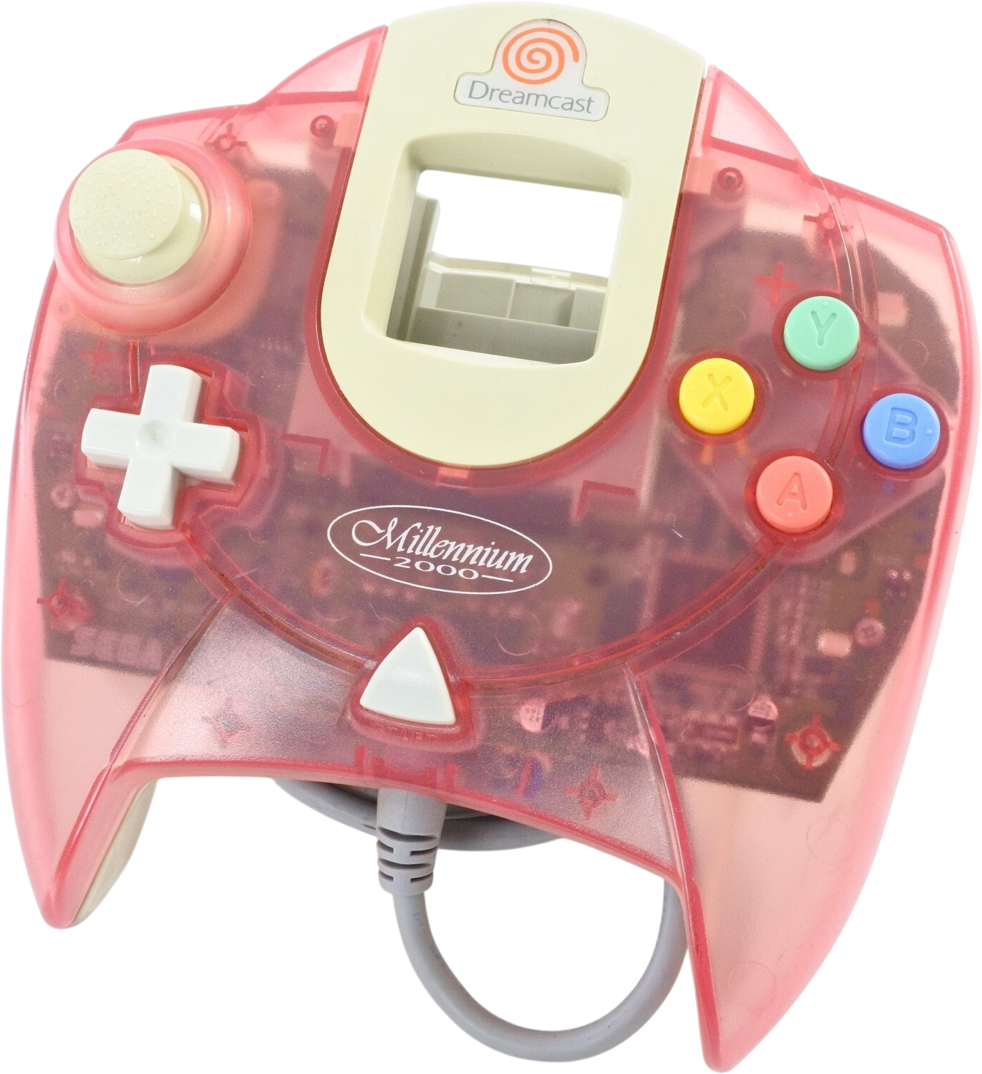 Dreamcast Controller – Millenium Clear Pink