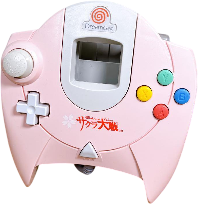 Dreamcast Controller – Sakura Wars Pink
