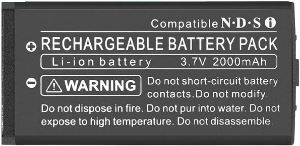 Nintendo DSi Battery Replacement – TWL-003 2000mAh