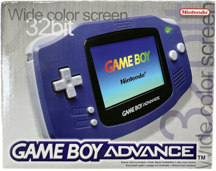 Game Boy Advance Boxed Console – Indigo