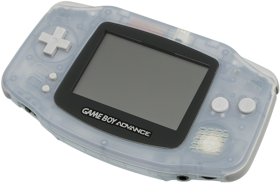 Game Boy Advance Loose Console – Glacier (Clear Purple)