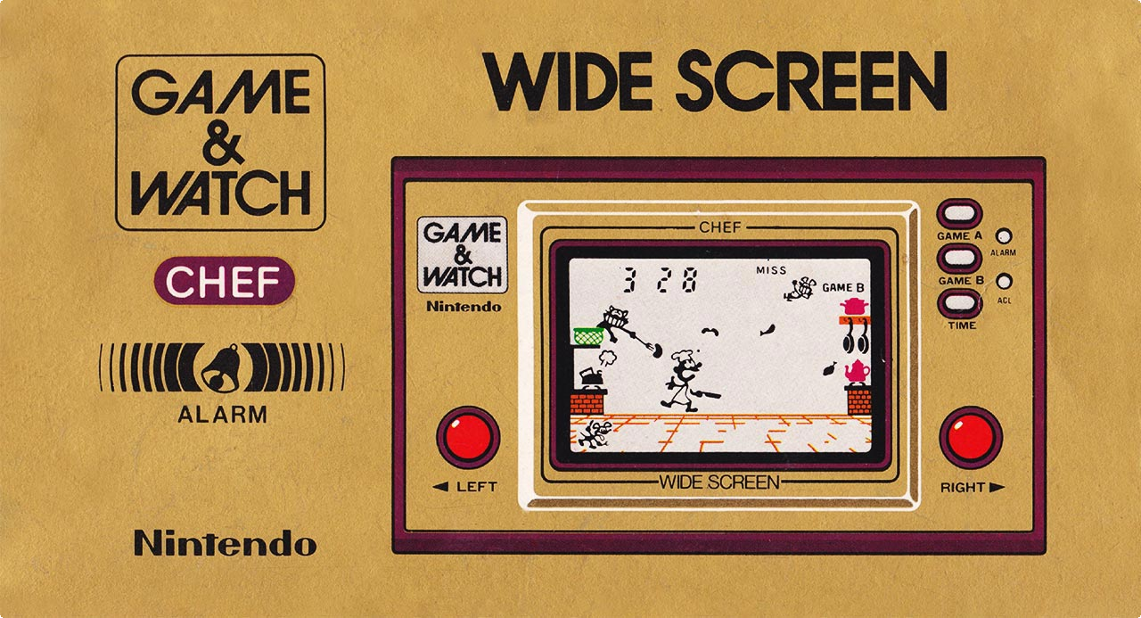 Game & Watch Wide Screen: Chef