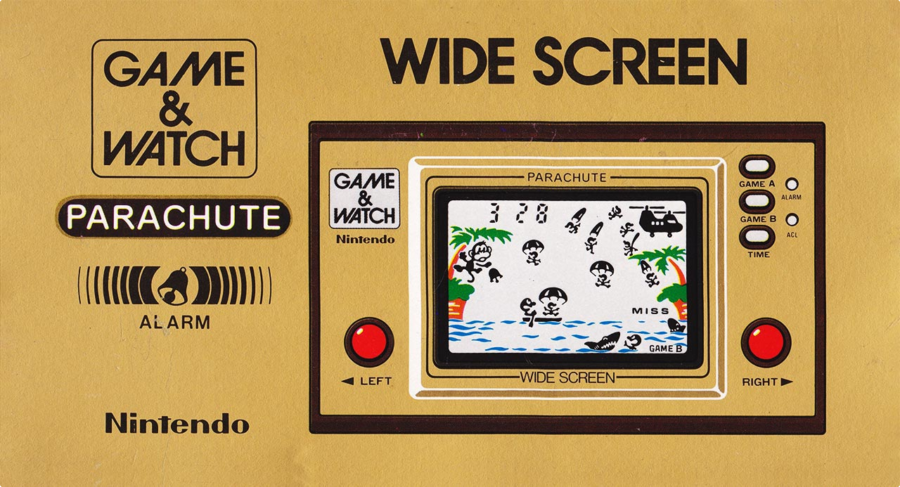 Game & Watch Wide Screen: Parachute – Japanese