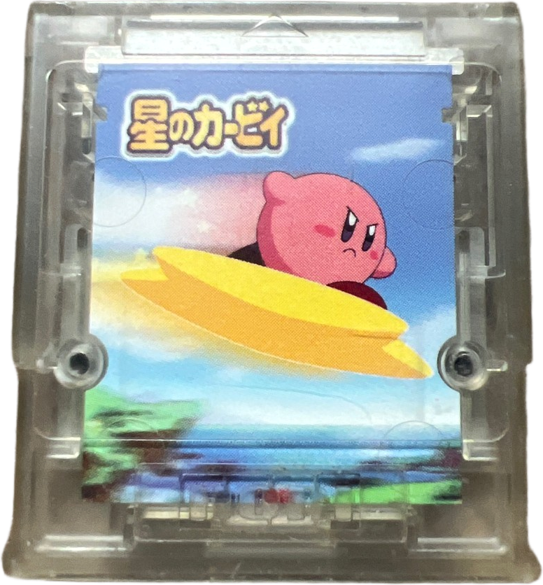 GameCube Memory Card – Hori Clear Kirby Air Ride  (59 Blocks)