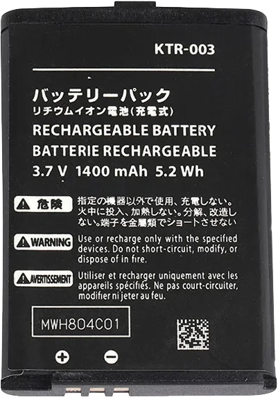 New Nintendo 3DS Battery Replacement – KTR-003 1400mAh