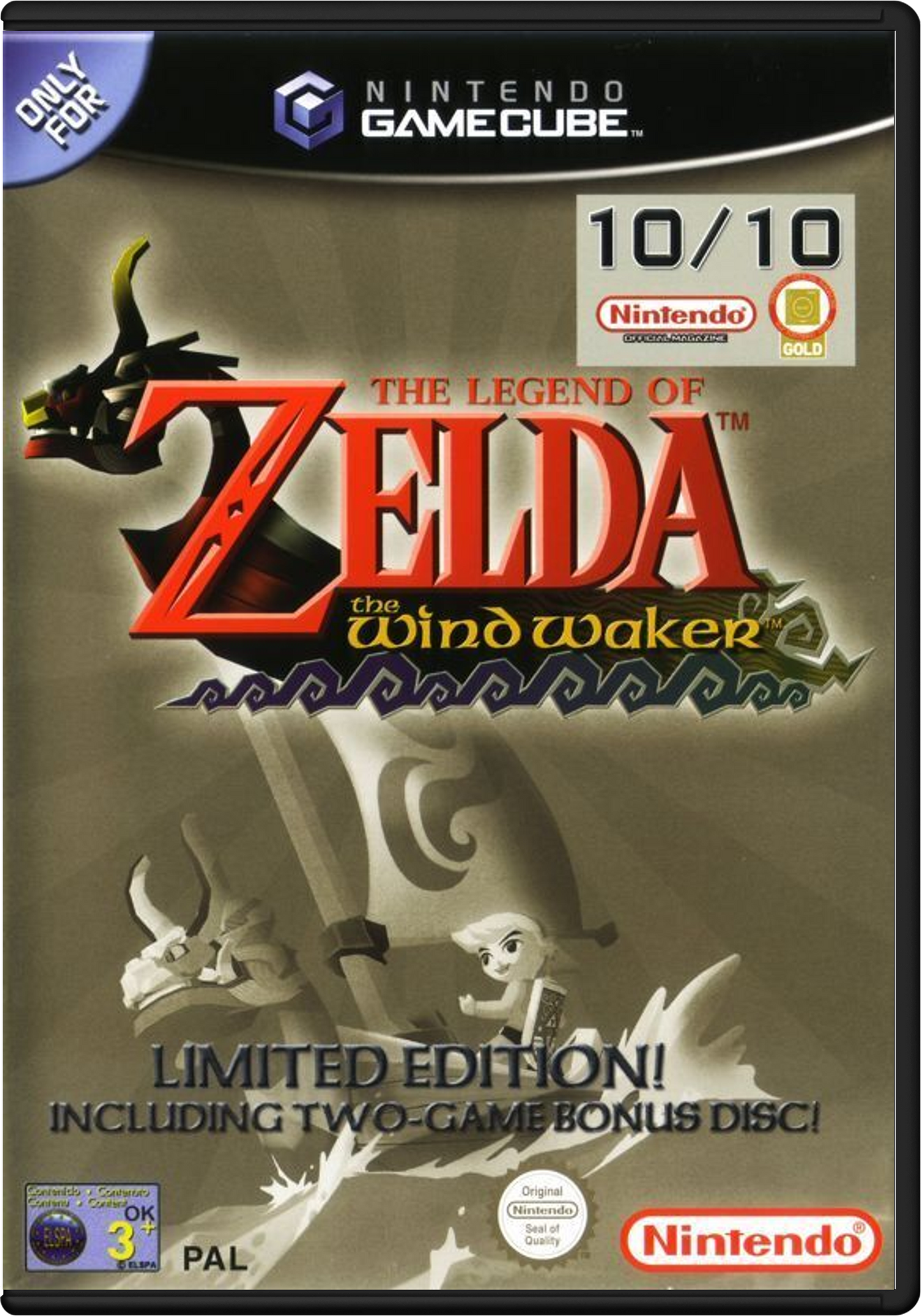 The Legend of Zelda: The Wind Waker – Limited Edition (bonus disc version)