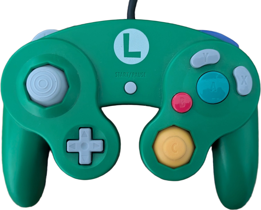 GameCube Controller – Club Nintendo Luigi Green