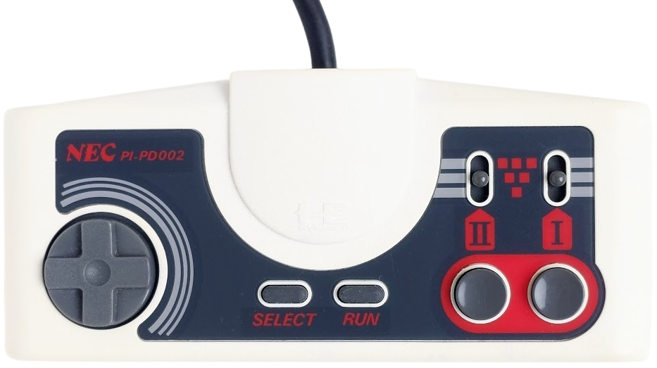 NEC PC Engine Controller – White Turbo