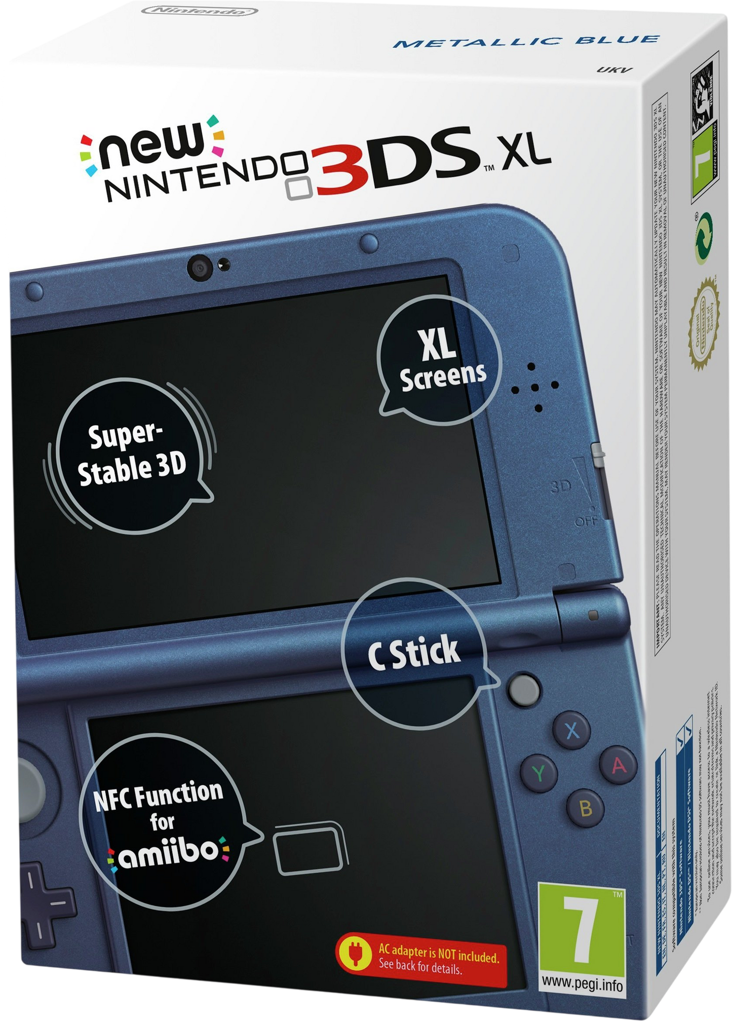 New Nintendo 3DS XL Boxed Console – Metallic Blue