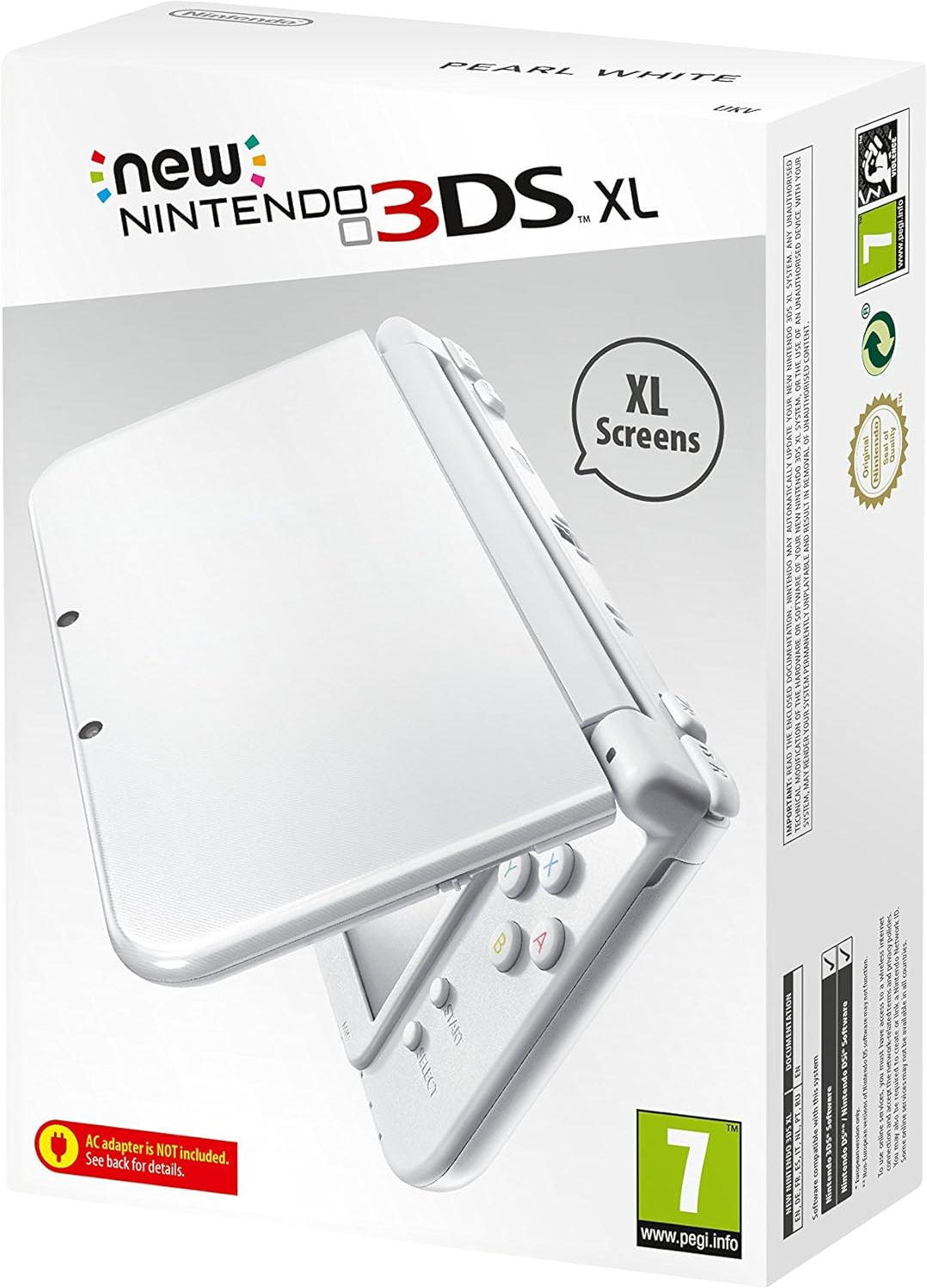 New Nintendo 3DS XL Boxed Console – Pearl White
