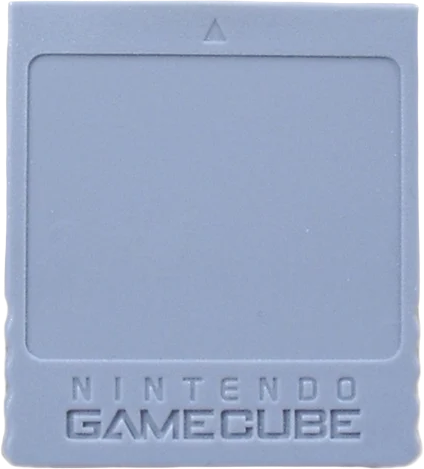 GameCube Memory Card – Grey (59 Blocks)
