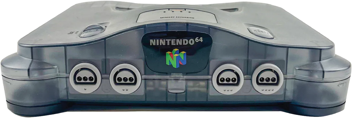 N64 Boxed Console – Smoke Black (Clear) (Funtastic series)