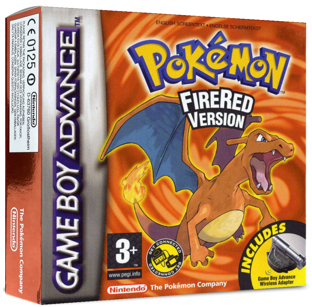 Pokemon FireRed with Wireless Adapter