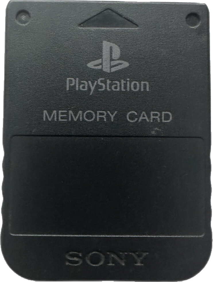 Playstation Memory Card – Black