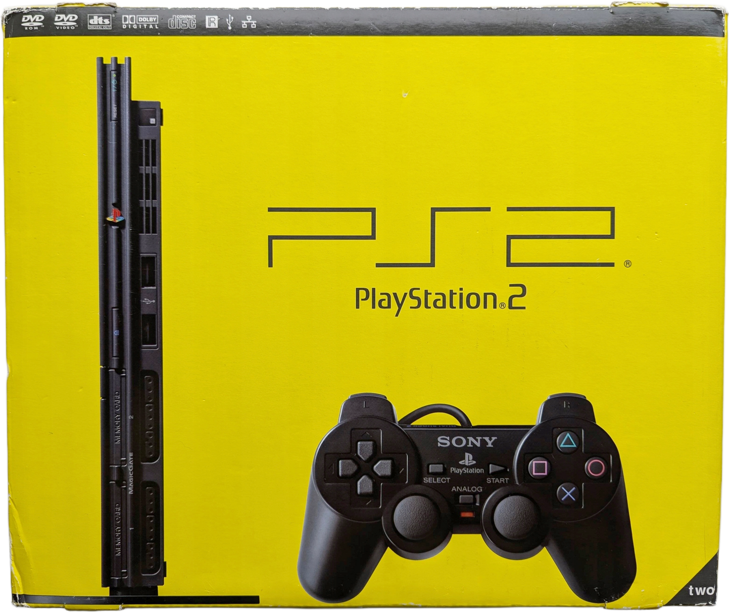 PS2 Slimline Boxed Console – Black