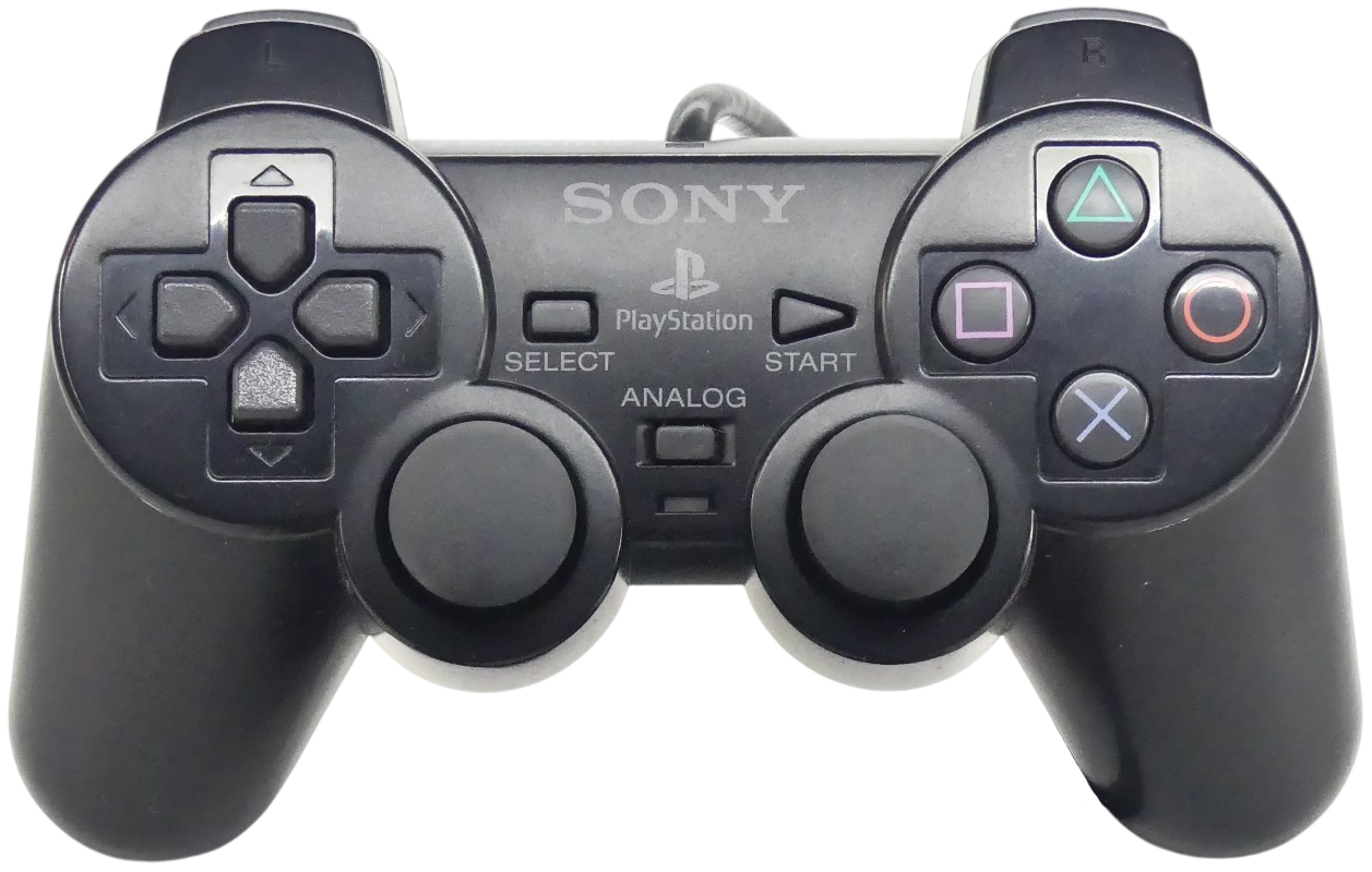 PS2 DualShock Controller – Black