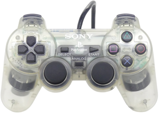 PS2 DualShock Controller – Crystal (Clear)