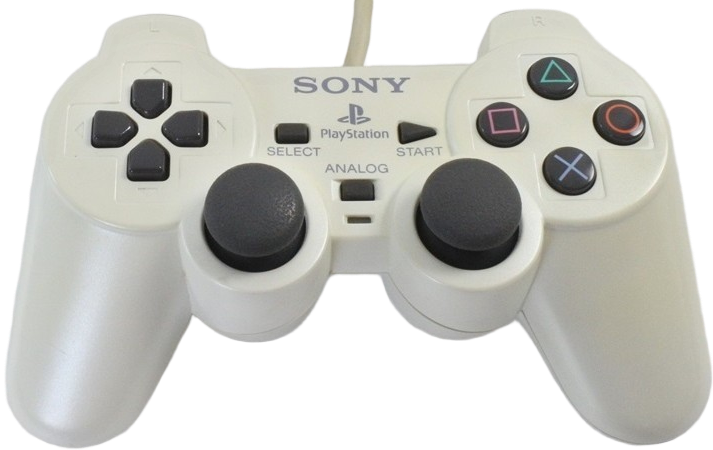 PS2 DualShock Controller – Pearl White