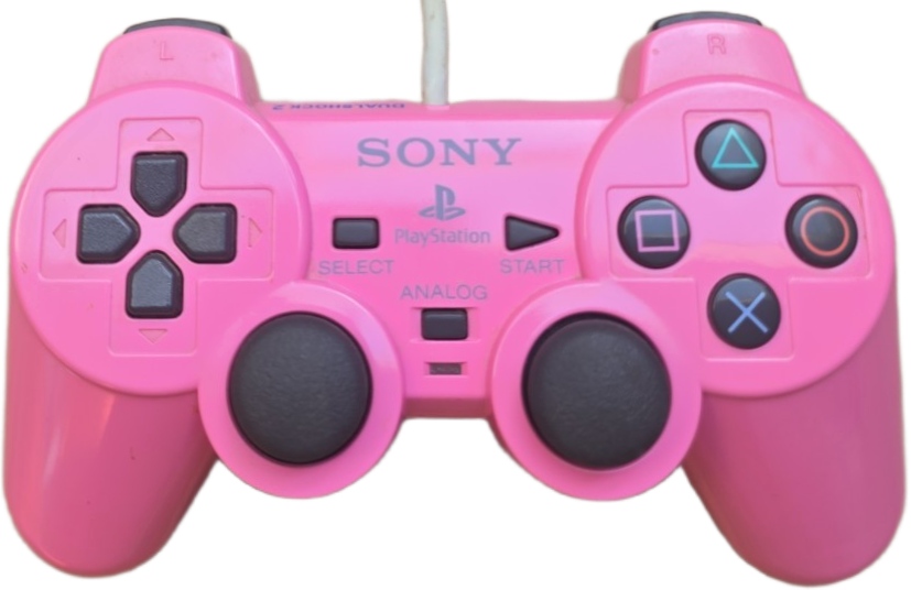 PS2 DualShock Controller – Pink