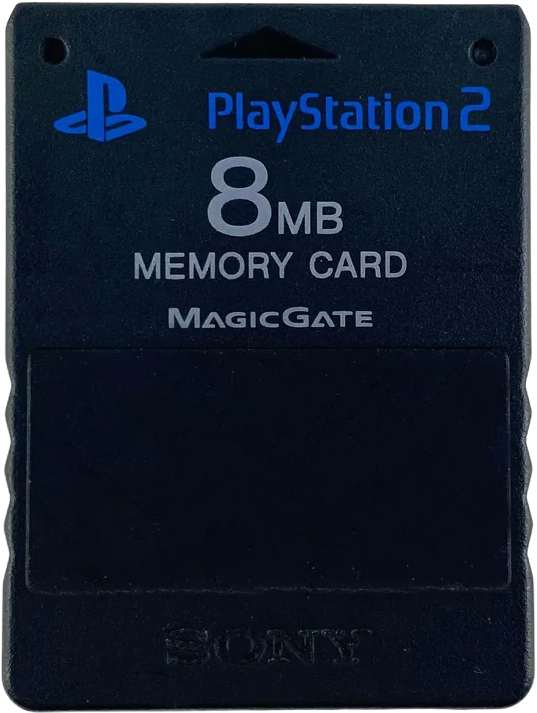 PS2 Memory Card – Black