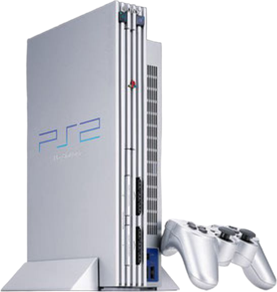 PS2 Loose Console – Silver – Japanese