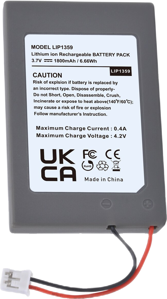 PS3 Controller Battery Replacement – LIP1359 1800mAh