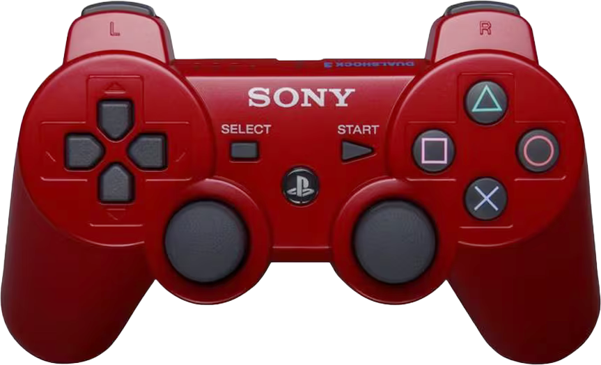 PS3 Dualshock Controller – Deep Red