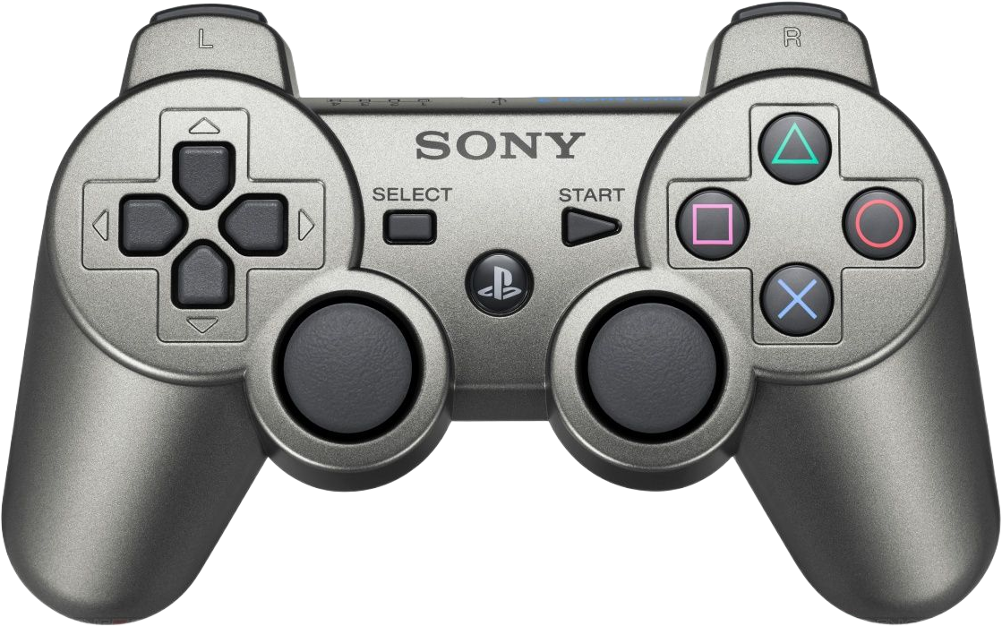 PS3 Dualshock Controller – Gun Metal Grey
