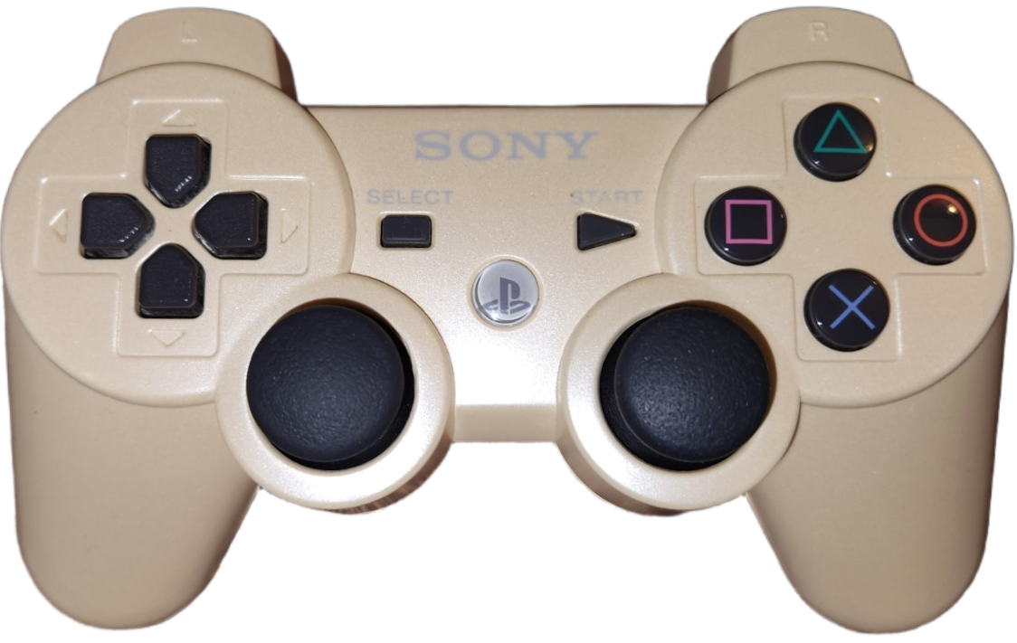 PS3 Dualshock Controller – Ni No Kuni Magical Gold/White