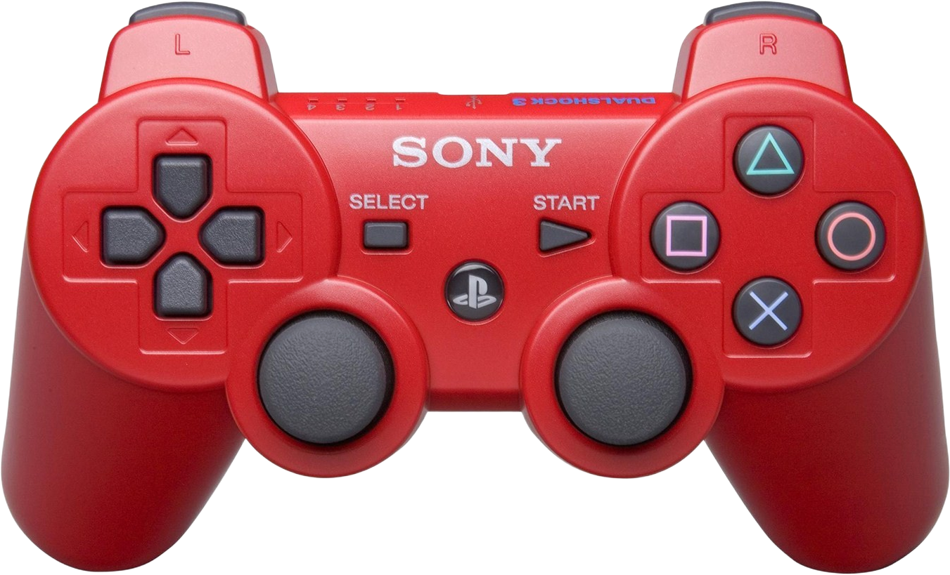 PS3 Dualshock Controller – Scarlet Red