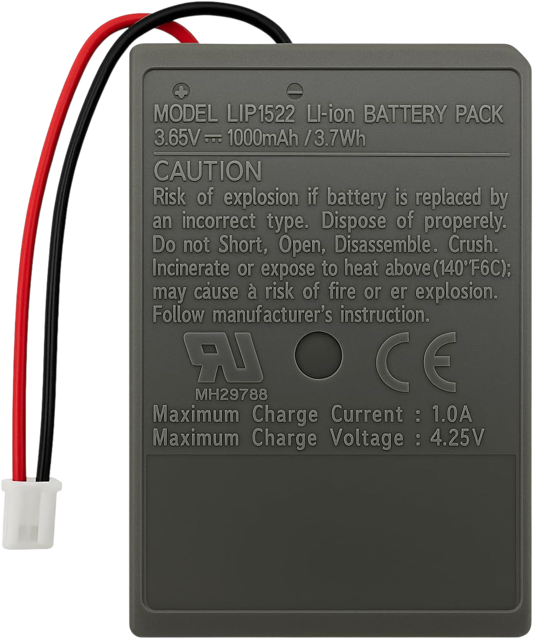 PS4 Controller Battery – V2 Small Connector
