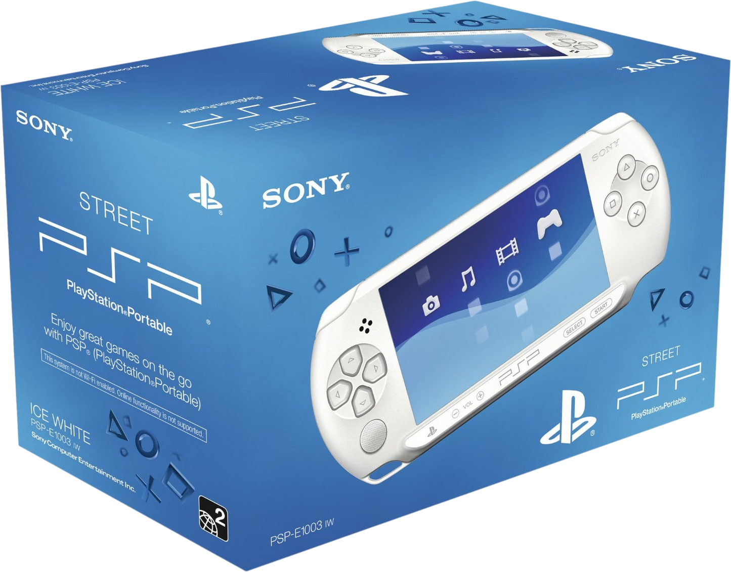 PSP Street Boxed Console – White