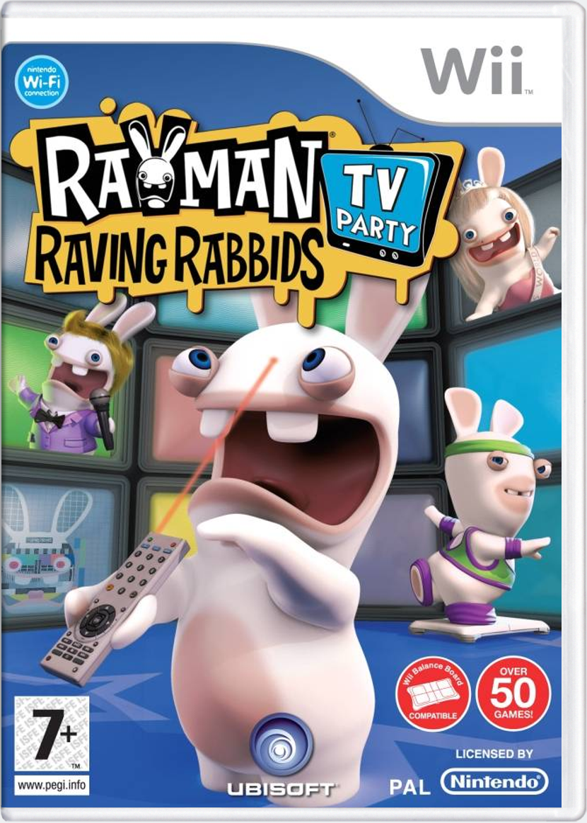 Rayman Raving Rabbids TV Party
