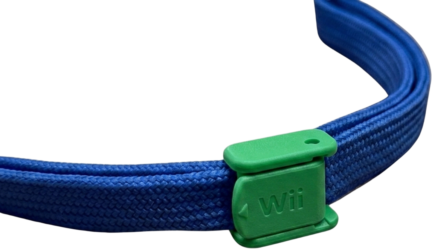 Wii Remote Strap – Club Nintendo Luigi Blue/Green