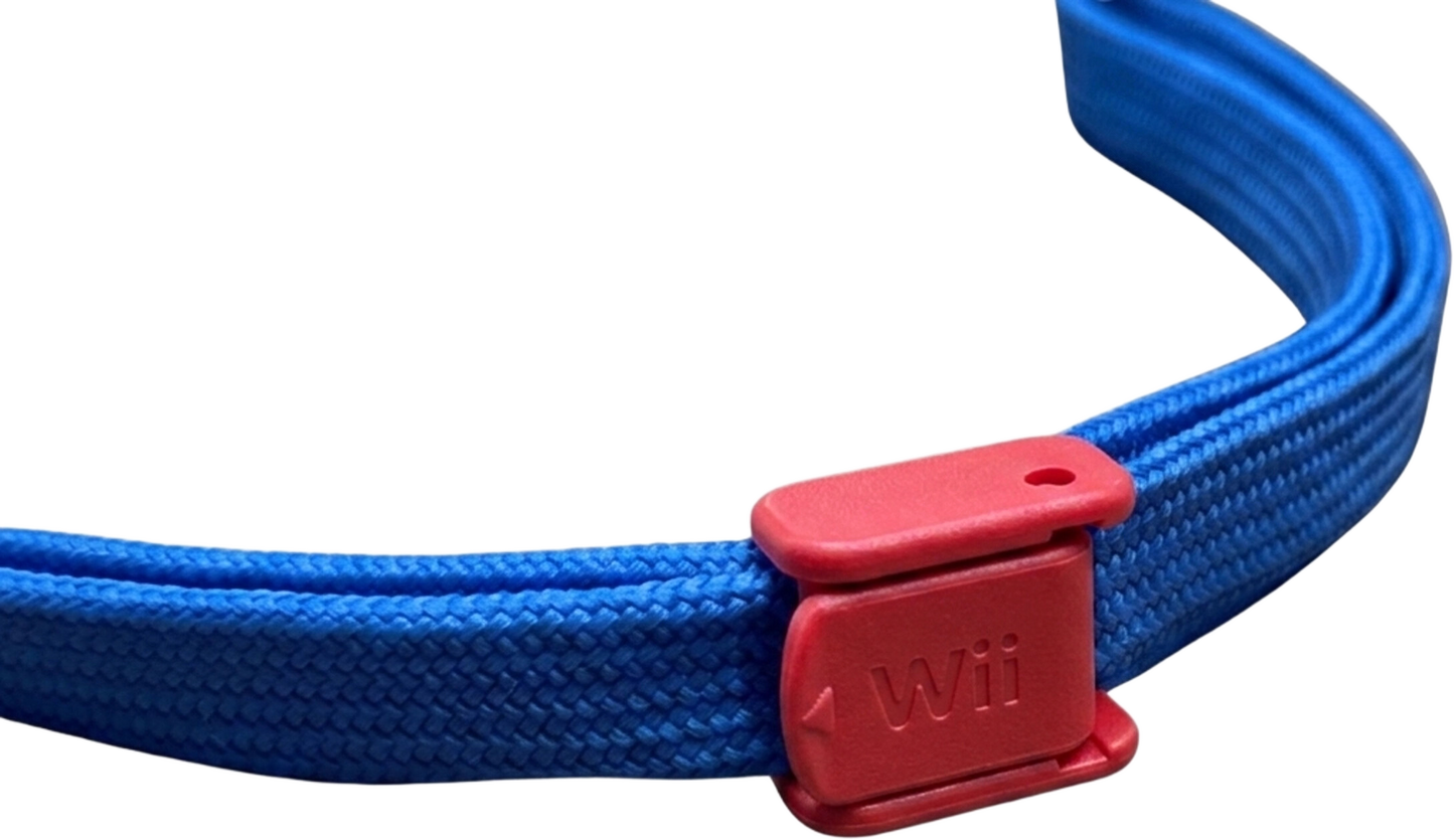Wii Remote Strap – Club Nintendo Mario Blue/Red