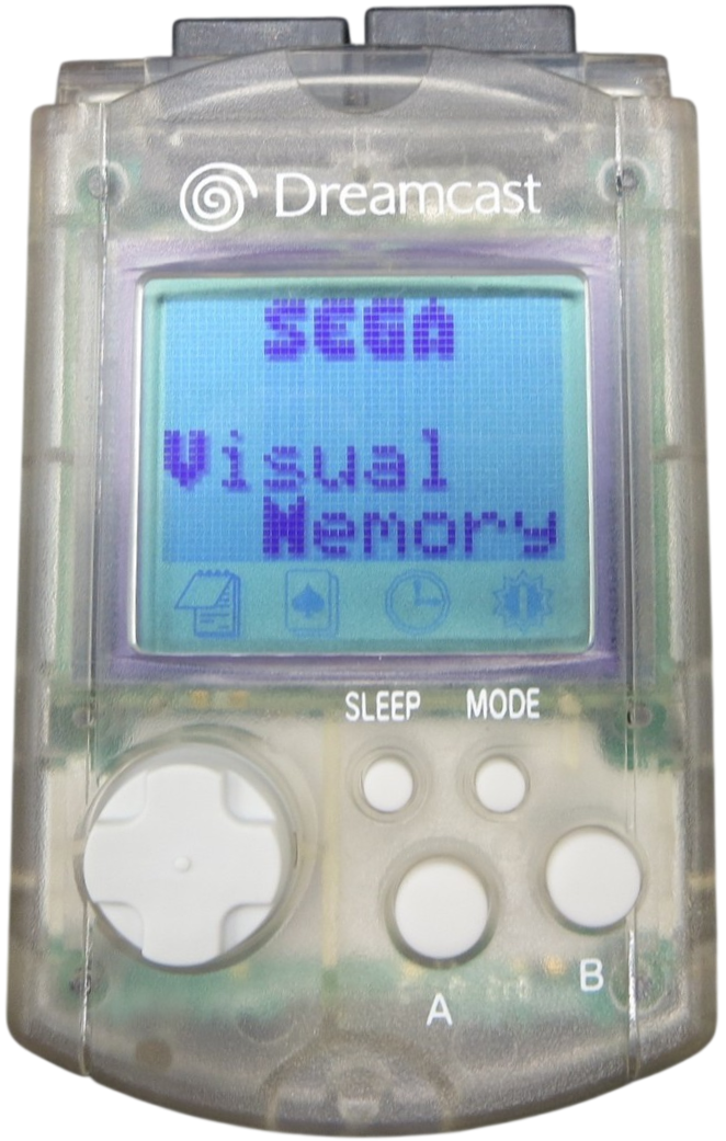 Dreamcast Visual Memory Unit – Clear