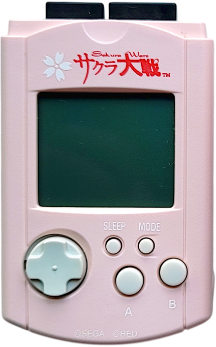 Dreamcast Visual Memory Unit – Sakura Wars Pink