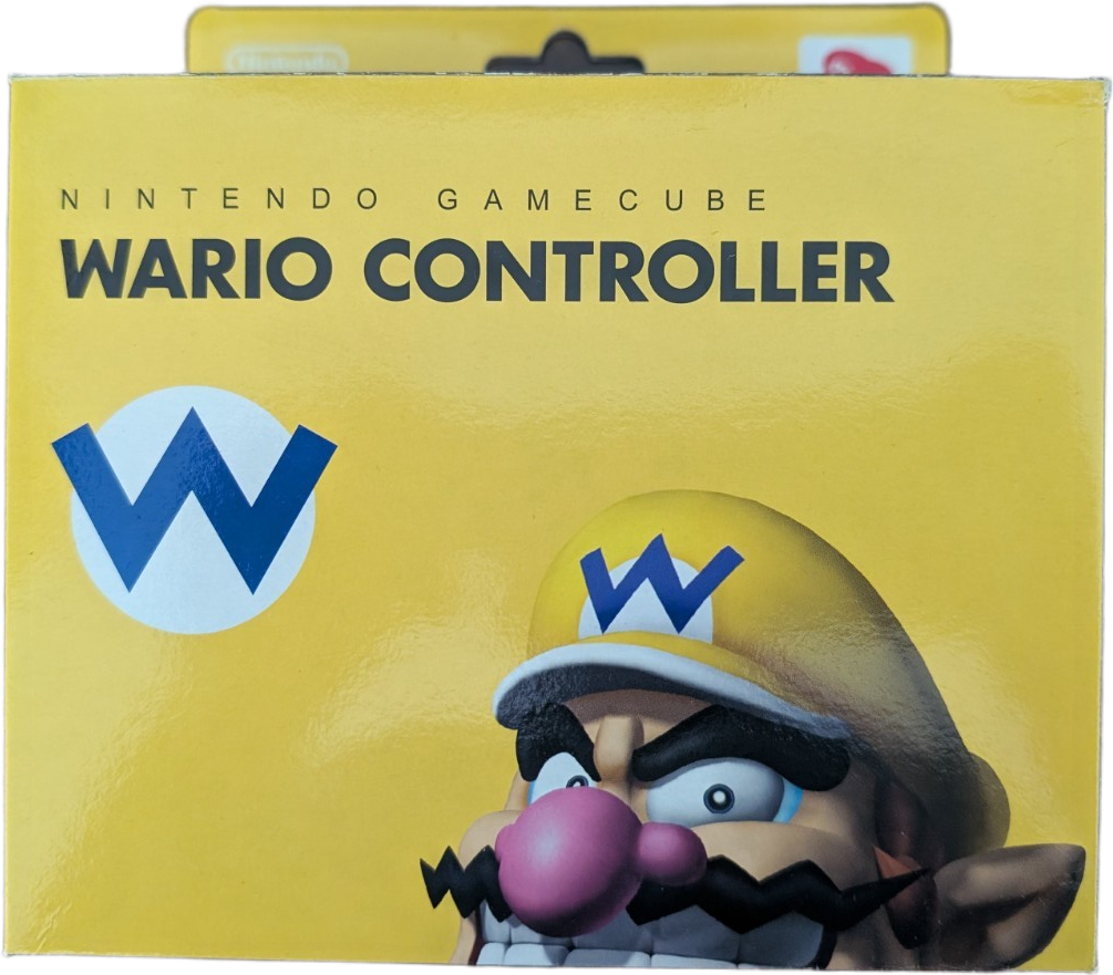 GameCube Controller – Club Nintendo Wario Yellow/Purple