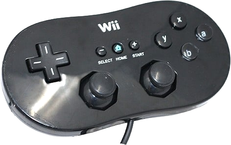 Wii Classic Controller – Black
