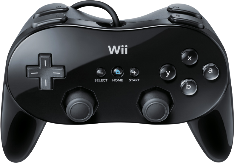 Wii Classic Controller Pro – Black