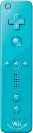 Wii Remote Plus – Blue
