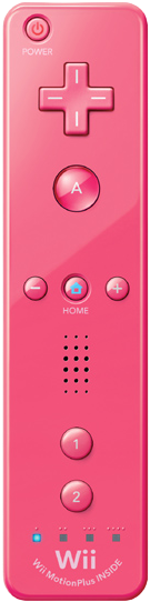 Wii Remote Plus – Pink