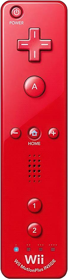 Wii Remote Plus – Red