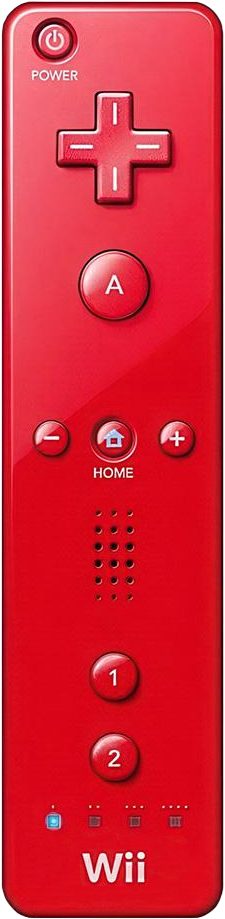 Wii Remote – Red