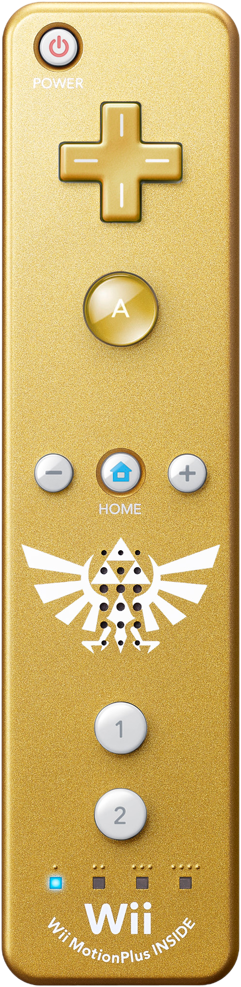 Wii Remote Plus – The Legend of Zelda: Skyward Sword (Gold)